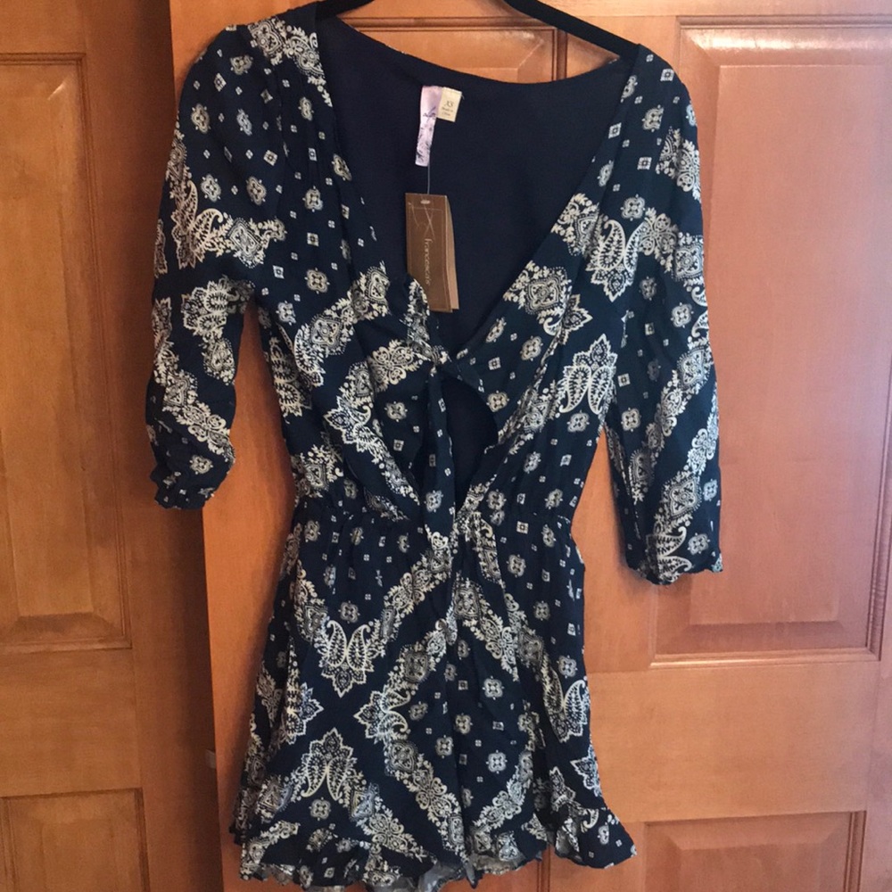 Francesca’s Floral Romper